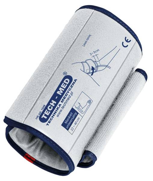 Mankiet do ciśnieniomierzy TECH-MED - usztywniany 22-40 cm