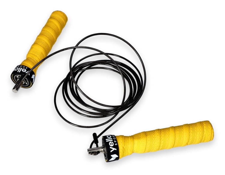 Skakanka bokserska, fitness 3m yellowSKIPPING Rope