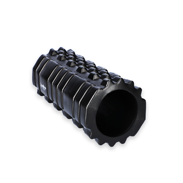 Wałek, roller do masażu yellowROLLER tworzywo EVA, czarny