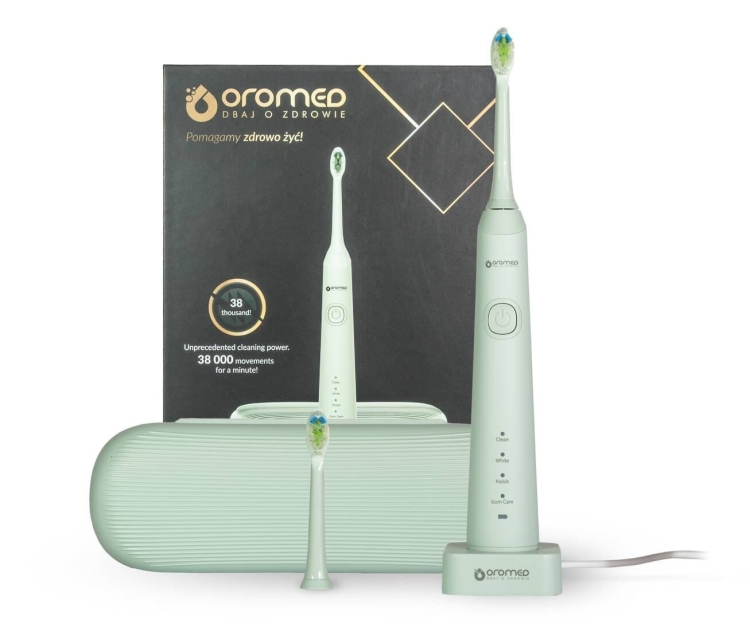 Szczoteczka soniczna ORO-SONIC PROFESSIONAL Zielona