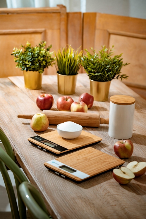 Waga kuchenna OROMED BAMBUSOWA ORO-KITCHEN SCALE BLACK