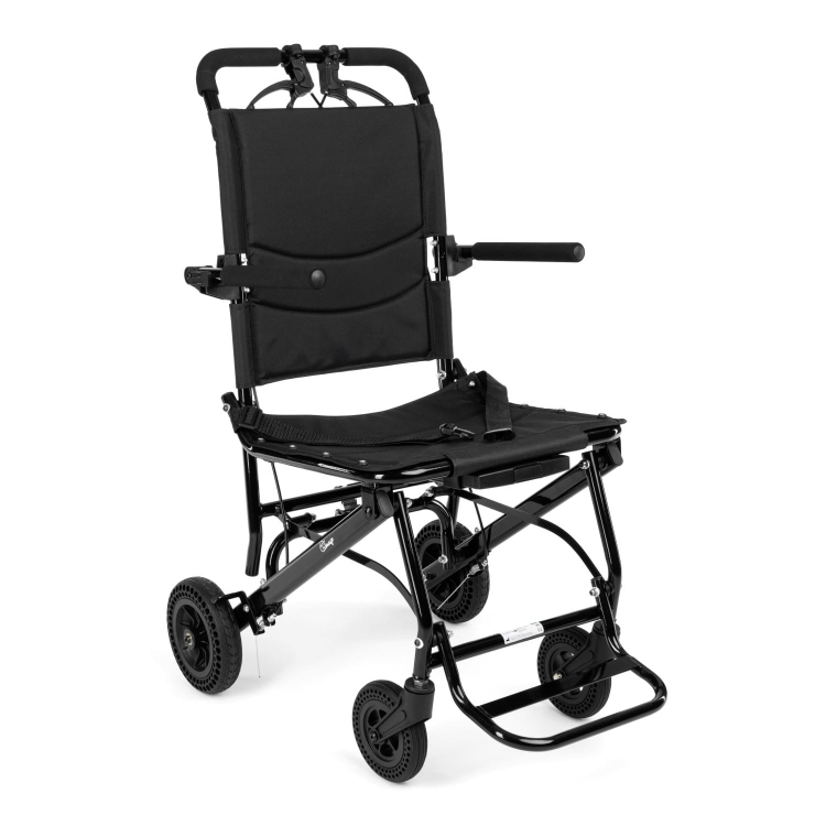 Wózek inwalidzki z funkcją transportową i uchwytem do przewożenia - MOBIL-TIM PLUS