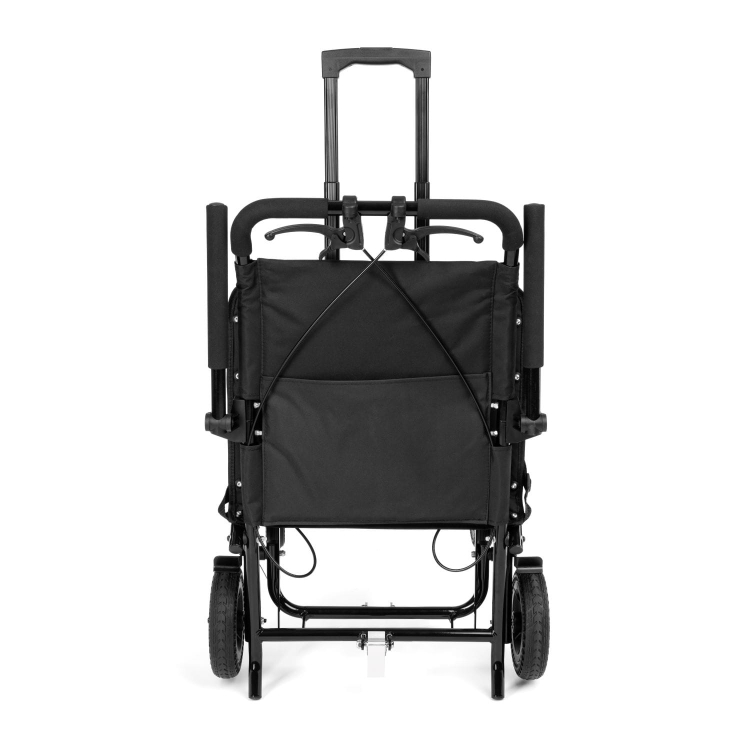 Wózek inwalidzki z funkcją transportową i uchwytem do przewożenia - MOBIL-TIM PLUS