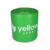Taśma do ćwiczeń yellowFLAT Band TPE, zielona. Opór 5-8 kg