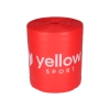 Taśma do ćwiczeń yellowFLAT Band TPE, czerwona. Opór 2-4 kg