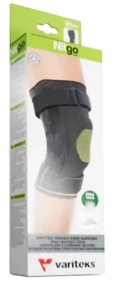 Stabilizator kolana z bocznymi zawiasami i wsparciem rzepki Variteks kod 454