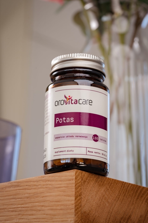 Potas – Suplement diety Orovitacare 100 tabletek