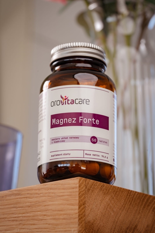 Magnez Forte – Suplement diety Orovitacare 50 tabletek