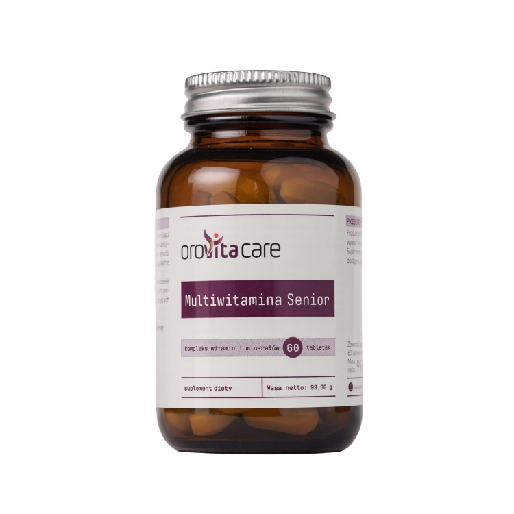 Multiwitamina Senior – Suplement diety Orovitacare 60 tabletek