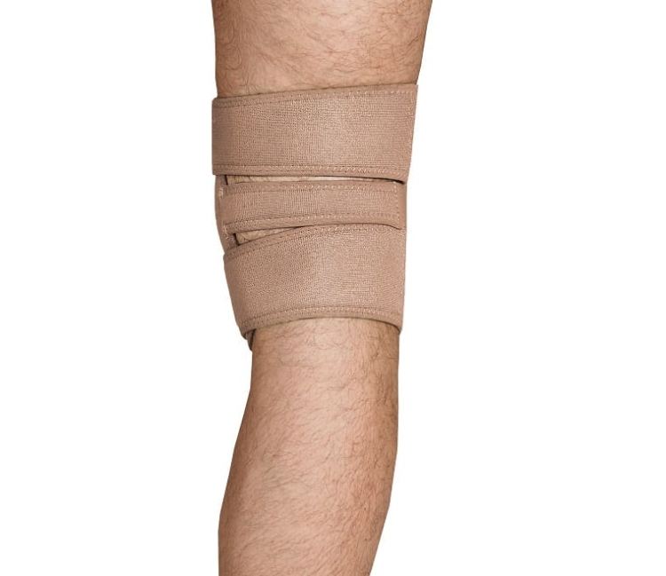 Neoprenowy stabilizator stawu kolanowego zapinany KRÓTKI AR-6630 Armedical