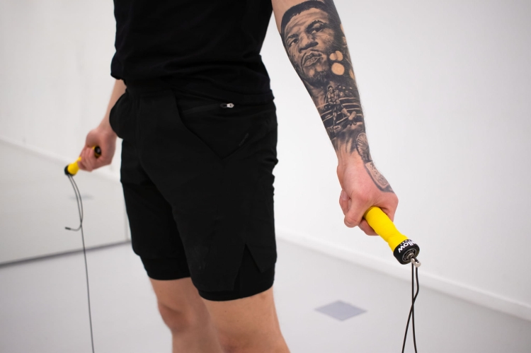 Skakanka bokserska, fitness 3m yellowSKIPPING Rope