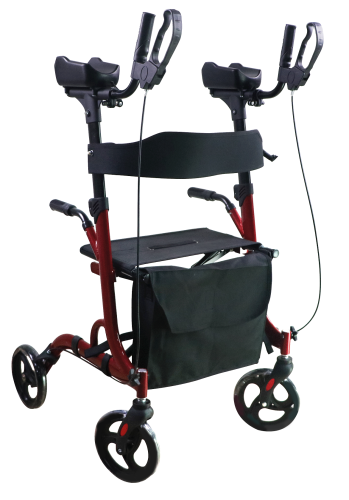 Podpórka rehabilitacyjna 4-kołowa aluminiowa z podparciem łokci. SUPPORT