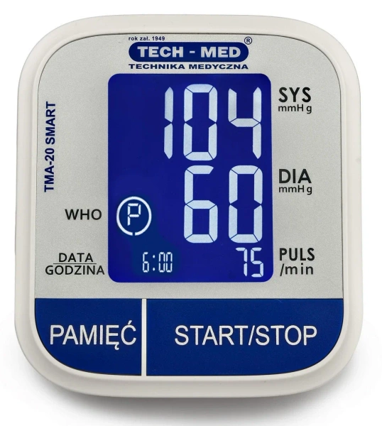 Ciśnieniomierz elektroniczny TMA-20 SMART TECH-MED