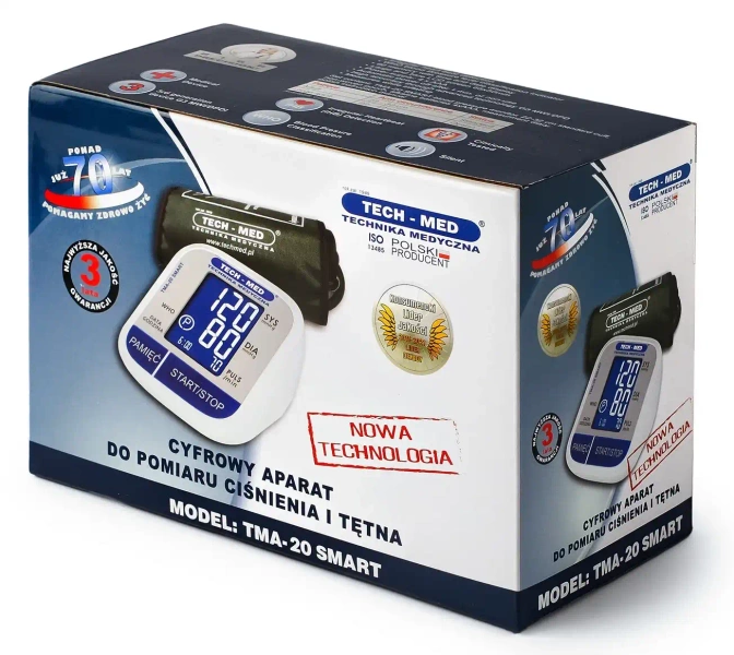 Ciśnieniomierz elektroniczny TMA-20 SMART TECH-MED