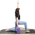 Kostka do jogi yellowBLOCK Yoga EVA, fioletowa - akcesoria do jogi