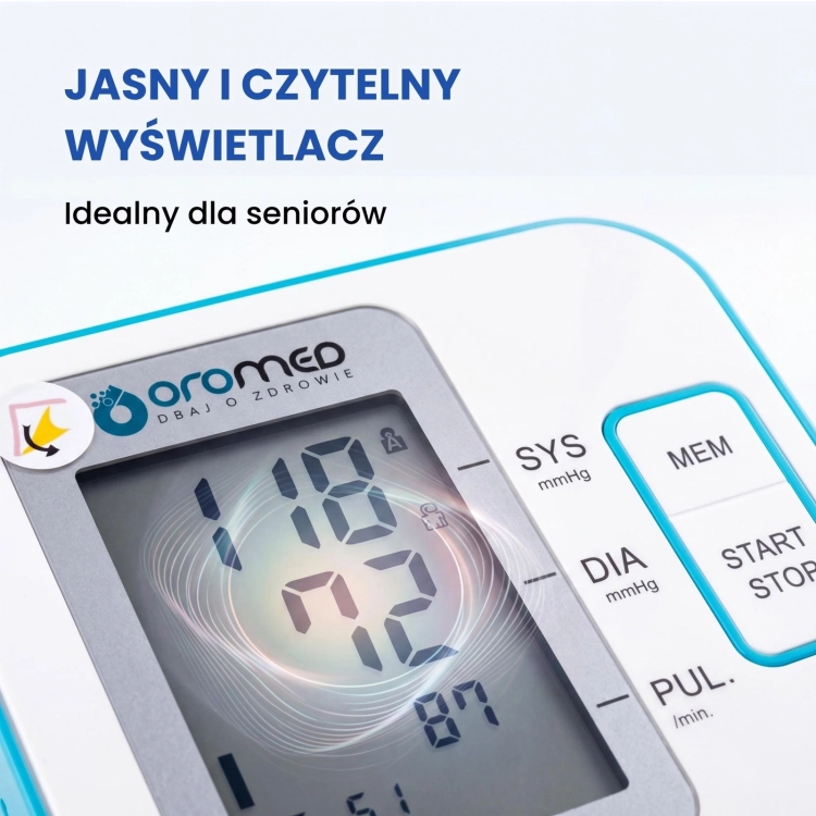 Ciśnieniomierz automatyczny naramienny ORO-N3 BASIC+ZASILACZ