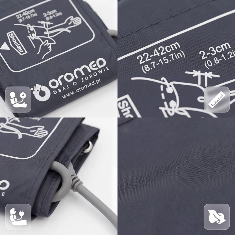 Mankiet Oromed do ciśnieniomierzy elektronicznych 22-42 cm