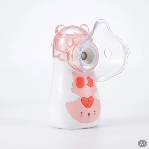 Inhalator ultradźwiękowy Oromed ORO-MESH BABY PINK