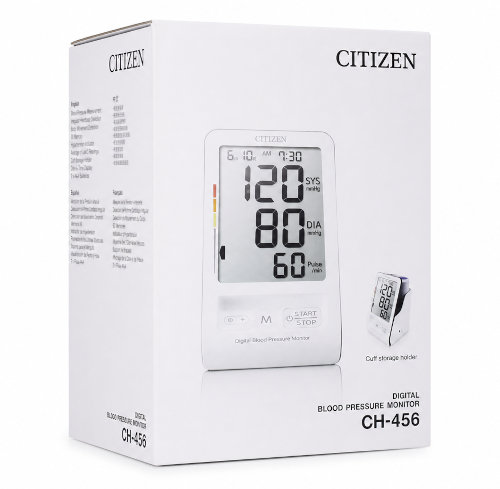 CITIZEN ciśnieniomierz automatyczny naramienny z funkcją wykrywania arytmi model CH-456