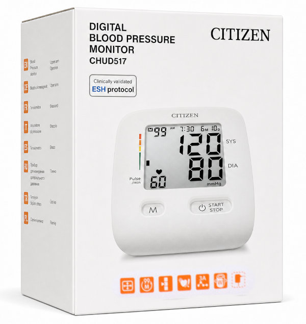 Ciśnieniomierz automatyczny naramienny CITIZEN CHUD517