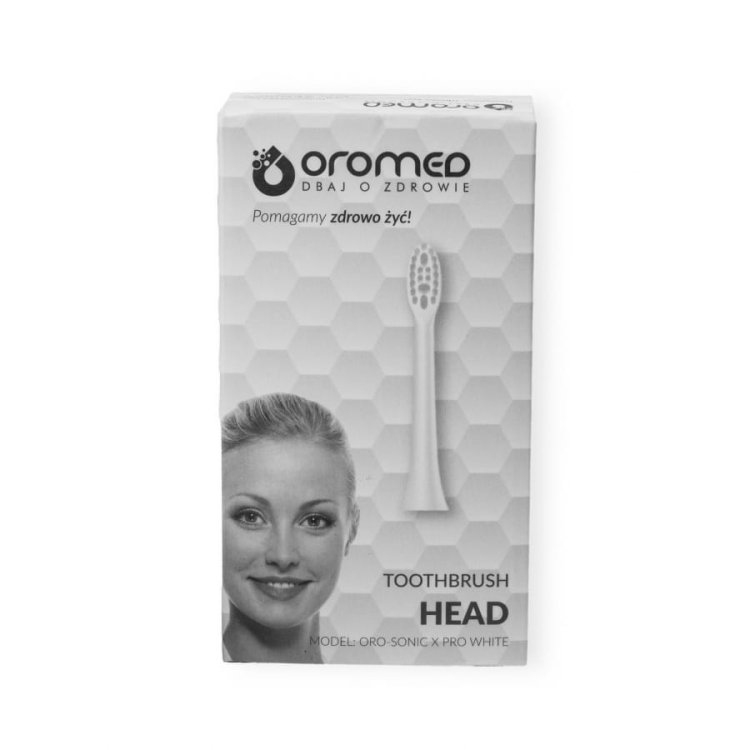 Końcówki do szczoteczek ORO-SONIC X PRO WHITE