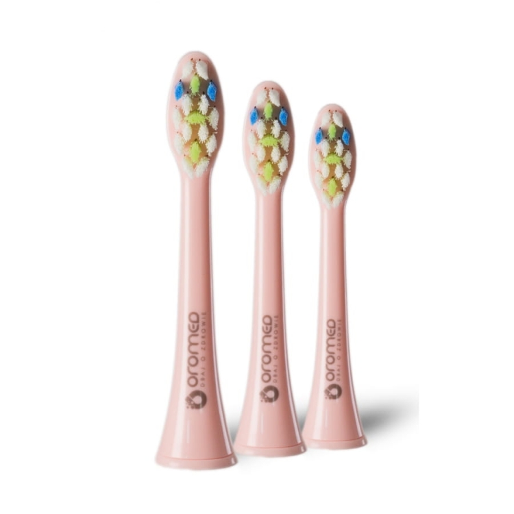 Końcówki do szczoteczek ORO-SONIC NEXT PINK