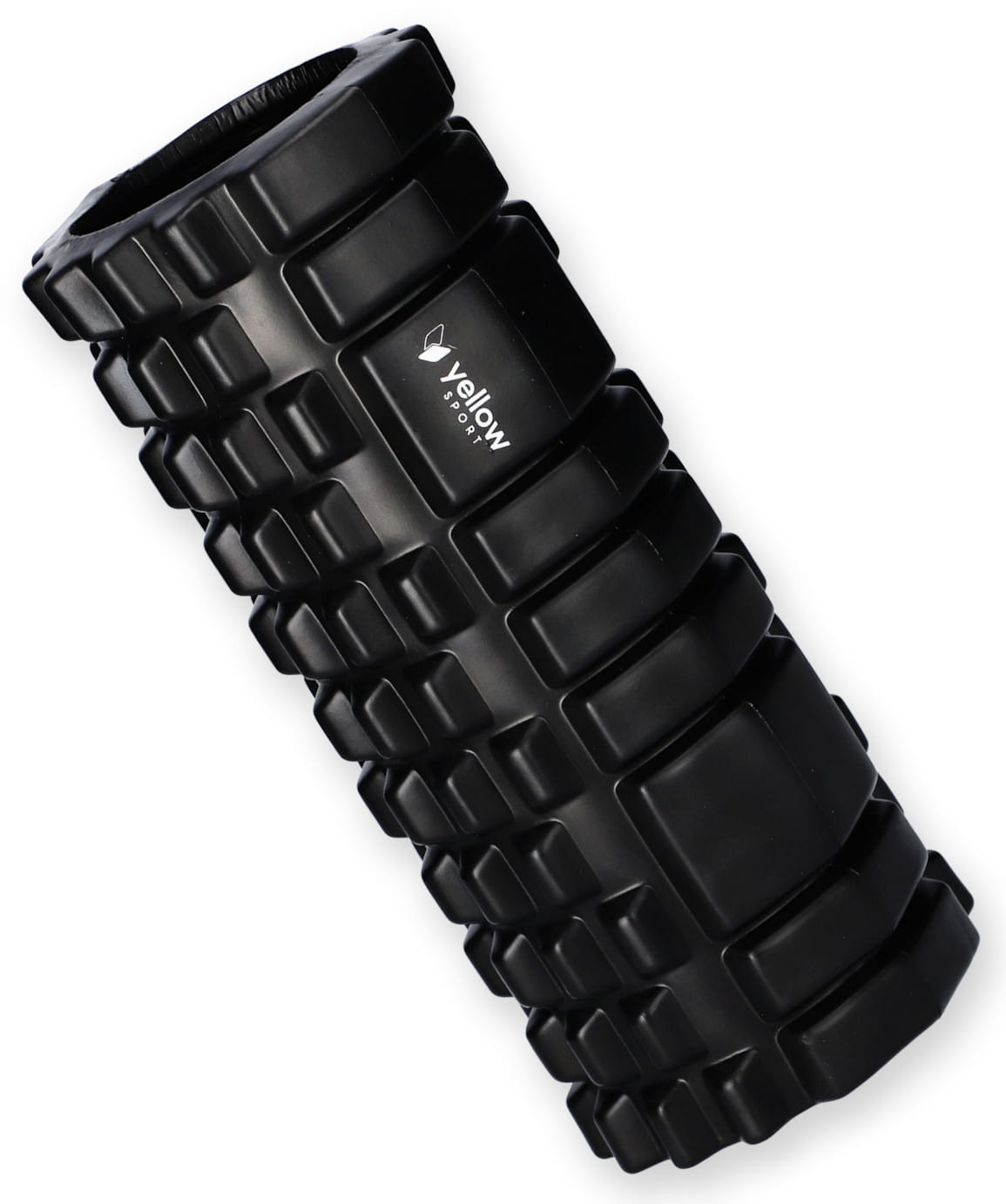 Wałek, roller do masażu yellowROLLER tworzywo EVA, czarny