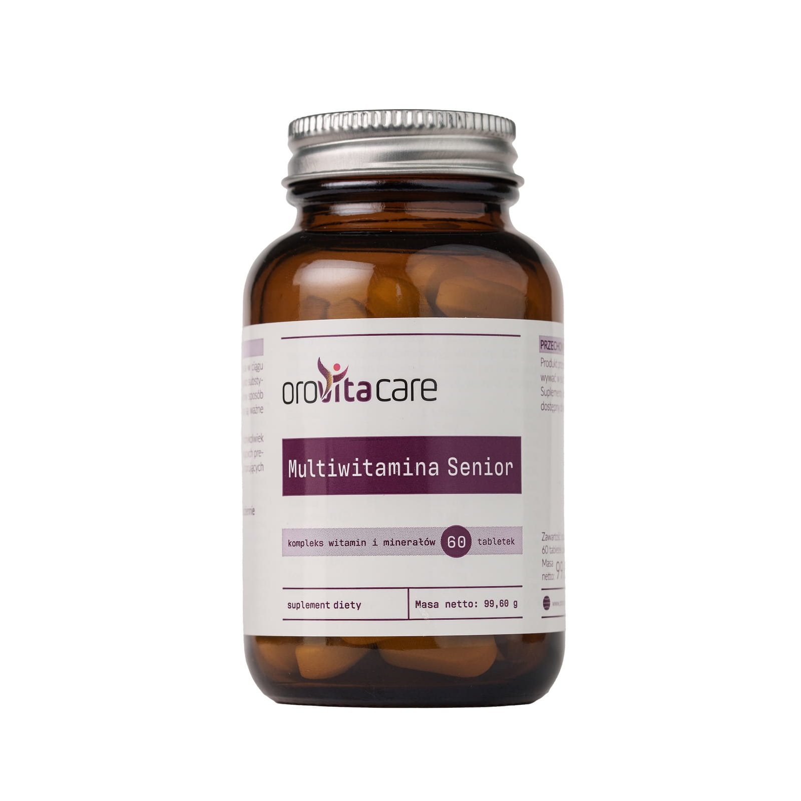 Multiwitamina Senior – Suplement diety Orovitacare 60 tabletek