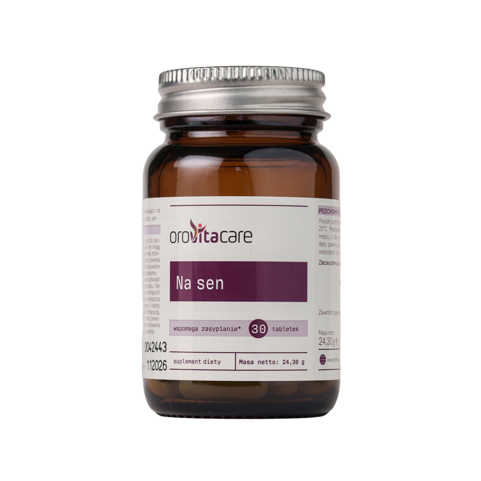 Na sen – Suplement diety Orovitacare 30 tabletek