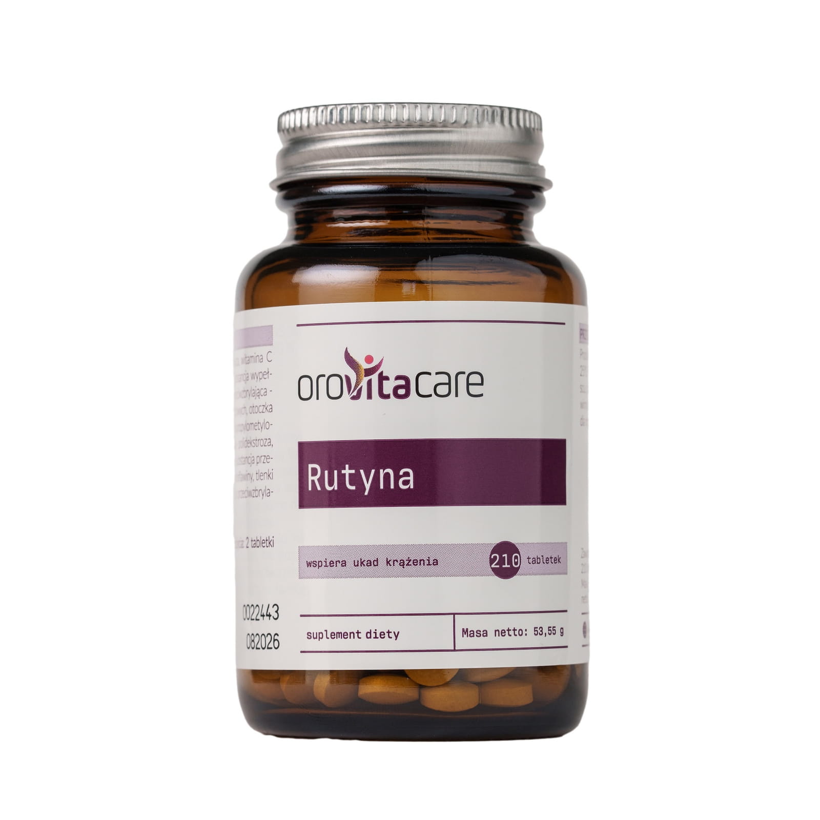 Rutyna – Suplement diety Orovitacare 210 tabletek